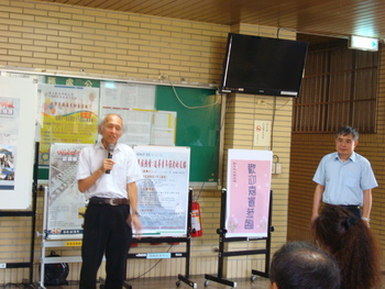 100-2學期勤益歷史週－「國族熱情：追尋青年保釣的足跡」開幕式圖片